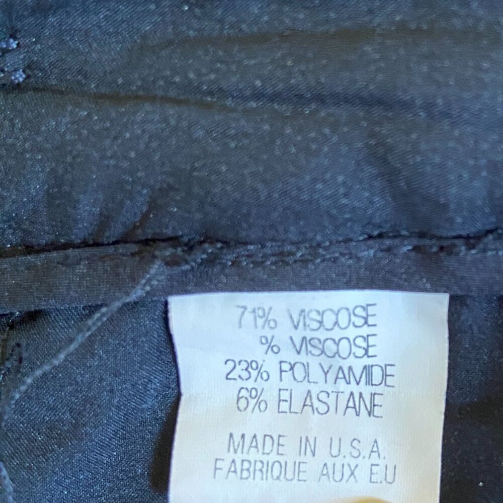Theory Solid black pants with ankle zip - Picture 8 of 14